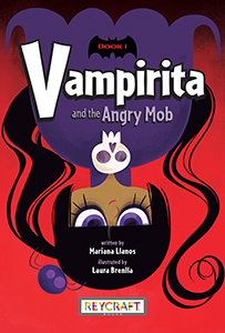 Cover Art for Vampirita and the Angry Mob (Book 1)