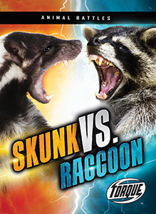 Cover Art for Skunk vs. Raccoon