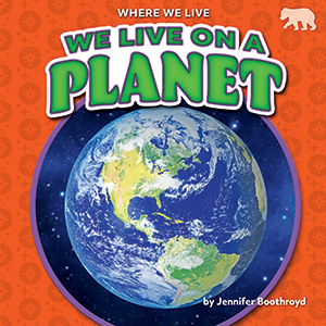 Cover Art for We Live on a Planet