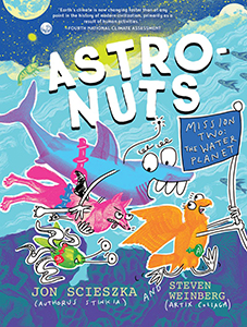 Cover Art for AstroNuts Mission Two: The Water Planet