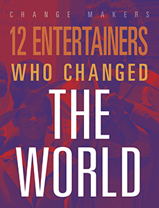 Cover Art for 12 Entertainers Who Changed the World