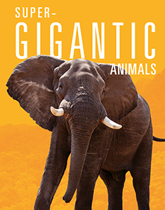 Cover Art for Super-Gigantic Animals