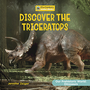 Cover Art for Discover the Triceratops