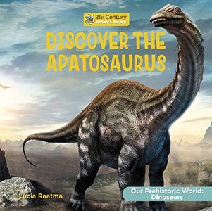 Cover Art for Discover the Apatosaurus