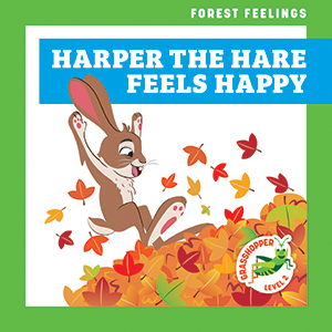 Cover Art for Harper the Hare Feels Happy