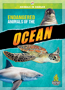 Cover Art for Endangered Animals of the Ocean