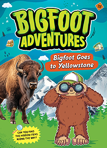 Cover Art for Bigfoot Goes to Yellowstone