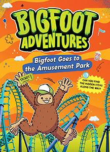 Cover Art for Bigfoot Goes to an Amusement Park