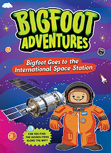 Cover Art for Bigfoot Goes to the International Space Station