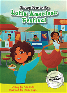 Cover Art for Quincy Goes to the Latin American Festival